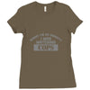 sorry i was watching cops Ladies Fitted T-Shirt
