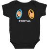 Portal Cat Baby Bodysuit
