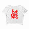 arch enemy fuck the rules Crop Top