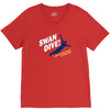 swan dive V-Neck Tee