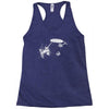 trek wars womens funny Racerback Tank
