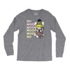 ski mood french bulldog Long Sleeve Shirts