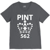 british pint funny V-Neck Tee