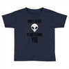 grey alien Toddler T-shirt
