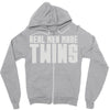 real men make twins Zipper Hoodie