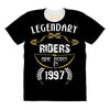 legendary riders are born in 1997 All Over Women's T-shirt
