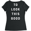 It Took Me 50 Years To Look This Good Women's Triblend Scoop T-shirt