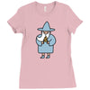 wizard pizza Ladies Fitted T-Shirt