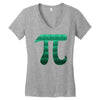 Pi math Women's V-Neck T-Shirt