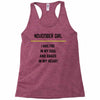 November Girl Racerback Tank