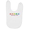 funny retro space invaders 'class of 1978' Baby Bibs