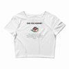 shoes Crop Top
