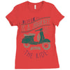 life is a journey, enjoy the ride Ladies Fitted T-Shirt