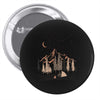 night in the forest Pin-back button