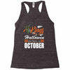 Halloween Kings Are Born In October Racerback Tank