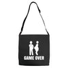 game over Adjustable Strap Totes