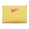 gay pride catcher funny Accessory Pouches
