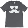 hipster glasses and moustache T-Shirt