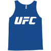 ufc white logo Tank Top