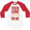 pour some gravy on me 3/4 Sleeve Shirt