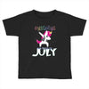 july born unicorns Toddler T-shirt