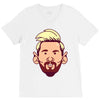 messi V-Neck Tee