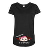 Excuse Me Is It April Yet Baby Girl Maternity Scoop Neck T-shirt
