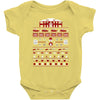 merry x mas you filthy animal Baby Bodysuit