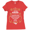 i am an aries Ladies Fitted T-Shirt