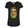 gold grenade Maternity Scoop Neck T-shirt