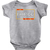 may the force be with you Baby Bodysuit