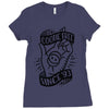 cootie shot (black) Ladies Fitted T-Shirt