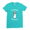 Drinking Buddies Ladies Fitted T-Shirt