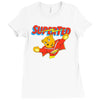Super Ted Ladies Fitted T-Shirt