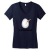 is it Unicorn Women's V-Neck T-Shirt