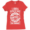Libra Hated By Many Wanted By Plenty Ladies Fitted T-Shirt