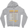 Cancer Facts Zodiac Zipper Hoodie