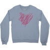 valentines day hearts Crewneck Sweatshirt