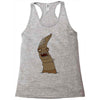 worm zombie Racerback Tank