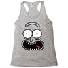 pickle rick face Racerback Tank