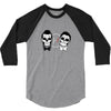 SKULL ON TWO FACE 3/4 Sleeve Shirt