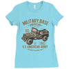 american army jeep Ladies Fitted T-Shirt