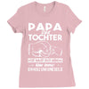 papa und tochter Ladies Fitted T-Shirt