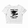 Thank You Ctrl+C And Ctrl+V Crop Top