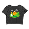 no jacket required Crop Top
