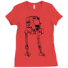 at st Ladies Fitted T-Shirt