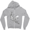 the squid vs Zipper Hoodie