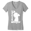 old school gangster urkel Women's V-Neck T-Shirt
