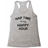 happy hour Racerback Tank
