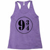 Harry Potter Train 9 3:4 Racerback Tank